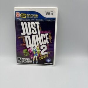 Just Dance 2 (Nintendo Wii, 2010) Best Buy Edition